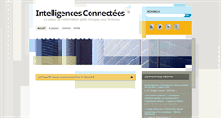 Desktop Screenshot of intelligences-connectees.fr